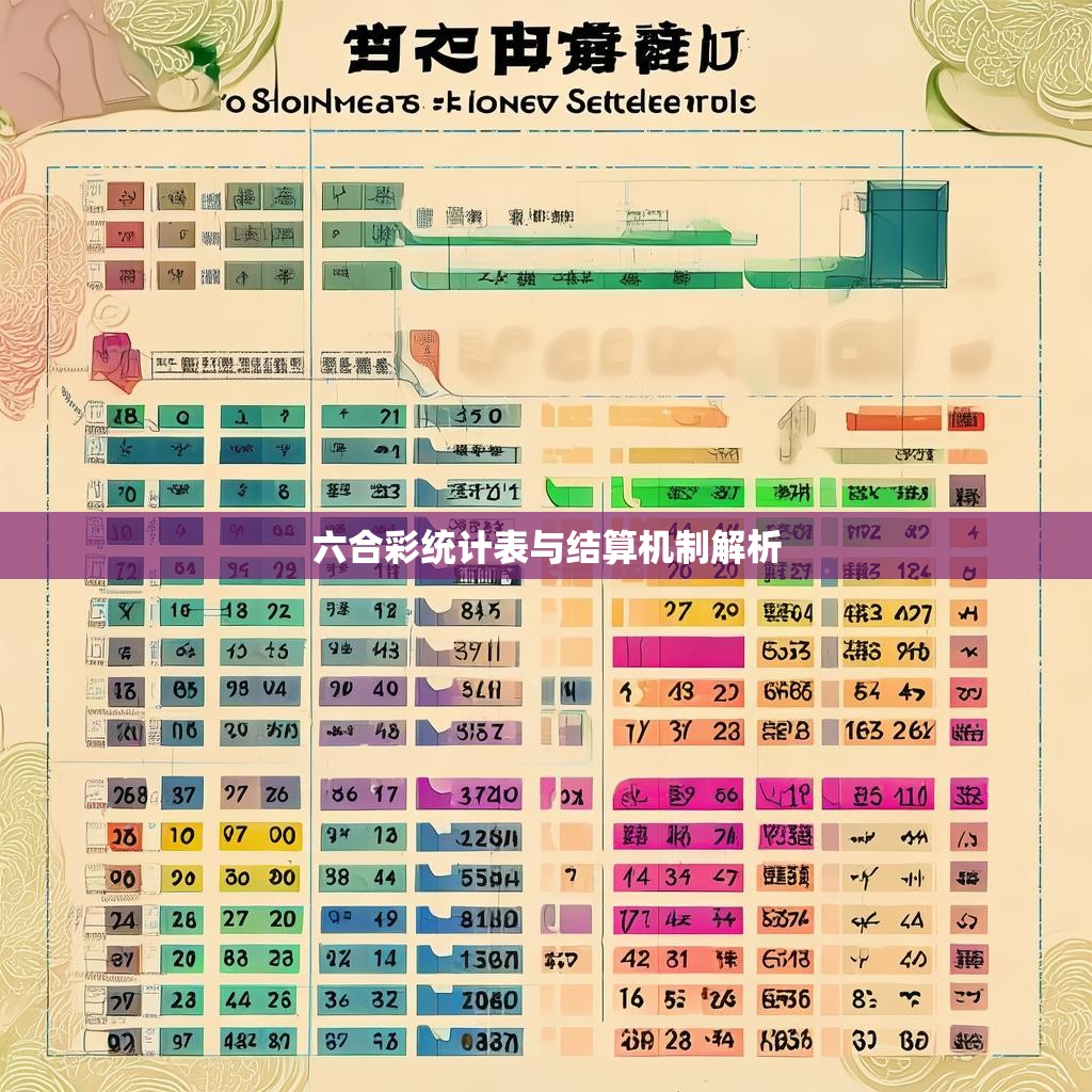 六合彩统计表与结算机制解析