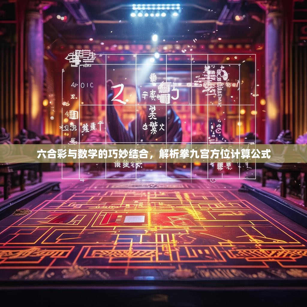 六合彩与数学的巧妙结合，解析拳九宫方位计算公式