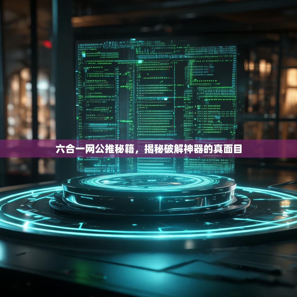 六合一网公推秘籍，揭秘破解神器的真面目