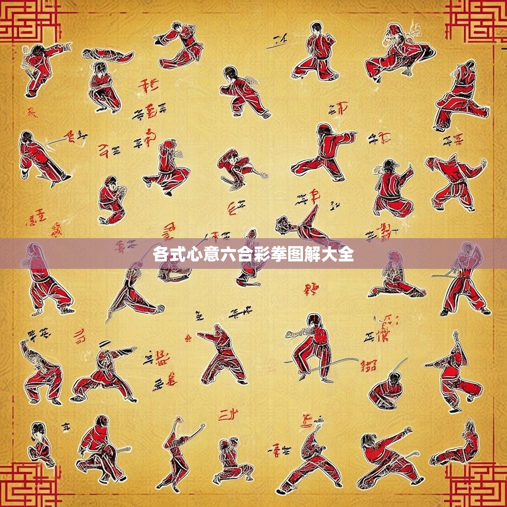 各式心意六合彩拳图解大全