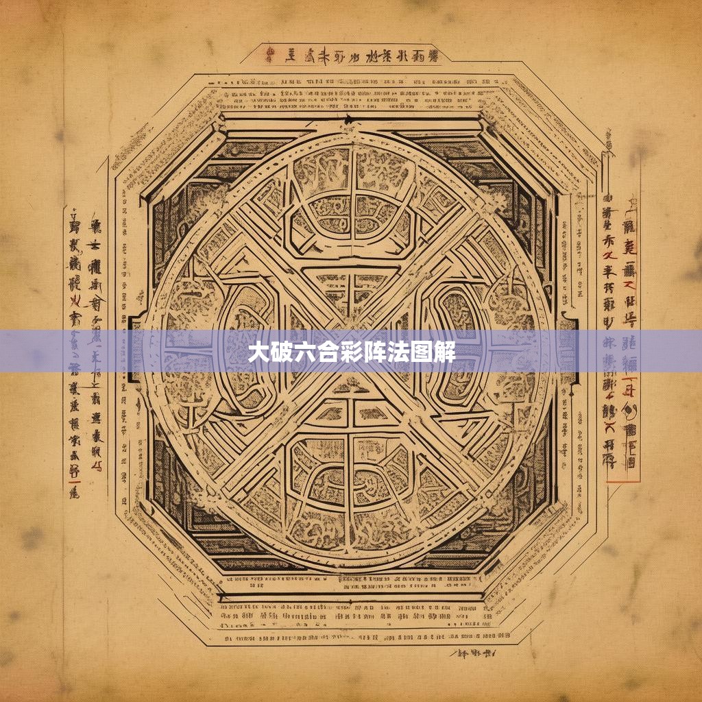 大破六合彩阵法图解
