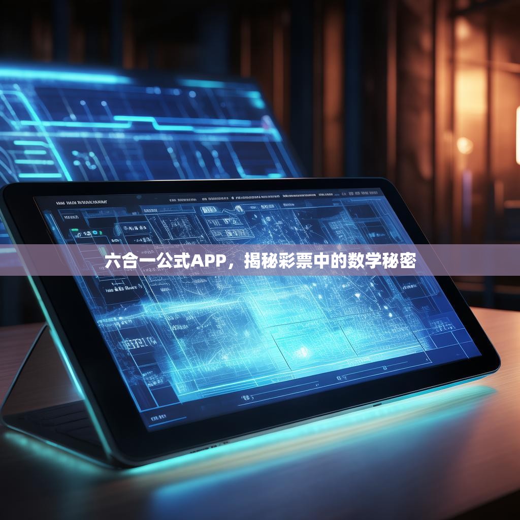 六合一公式APP，揭秘彩票中的数学秘密