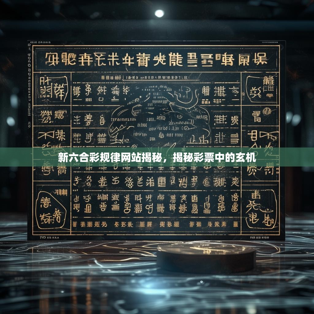 新六合彩规律网站揭秘，揭秘彩票中的玄机