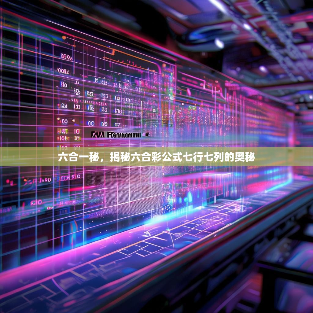 六合一秘，揭秘六合彩公式七行七列的奥秘