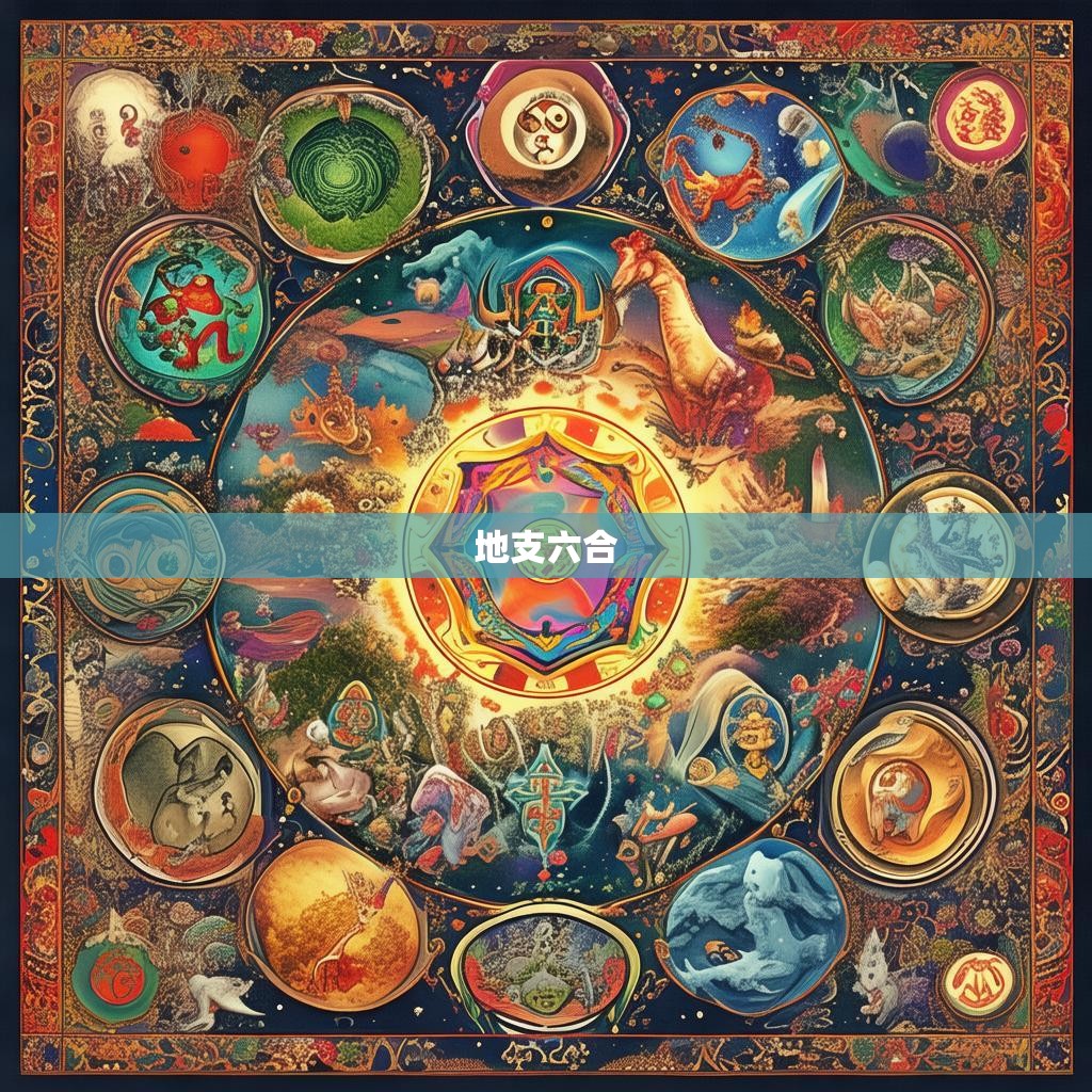 八字地支六合彩图解大全