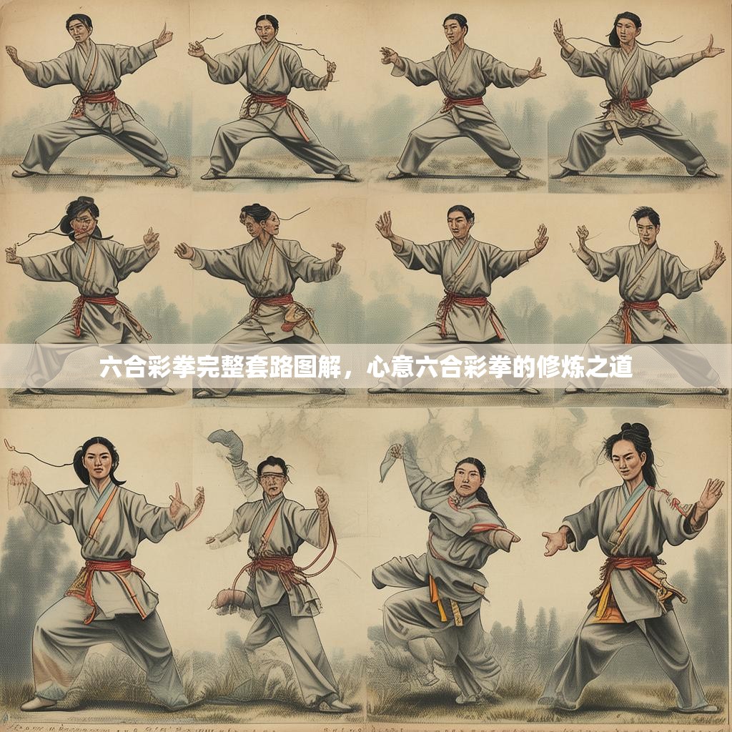 六合彩拳完整套路图解，心意六合彩拳的修炼之道