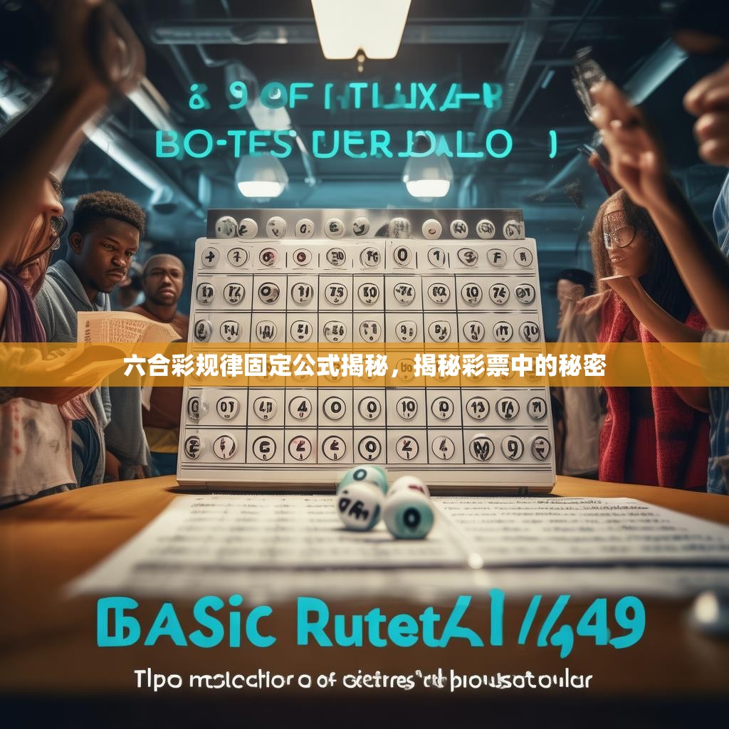 六合彩规律固定公式揭秘，揭秘彩票中的秘密