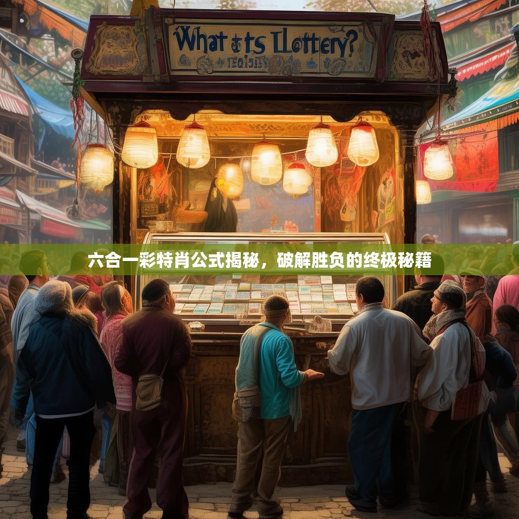 六合一彩特肖公式揭秘，破解胜负的终极秘籍