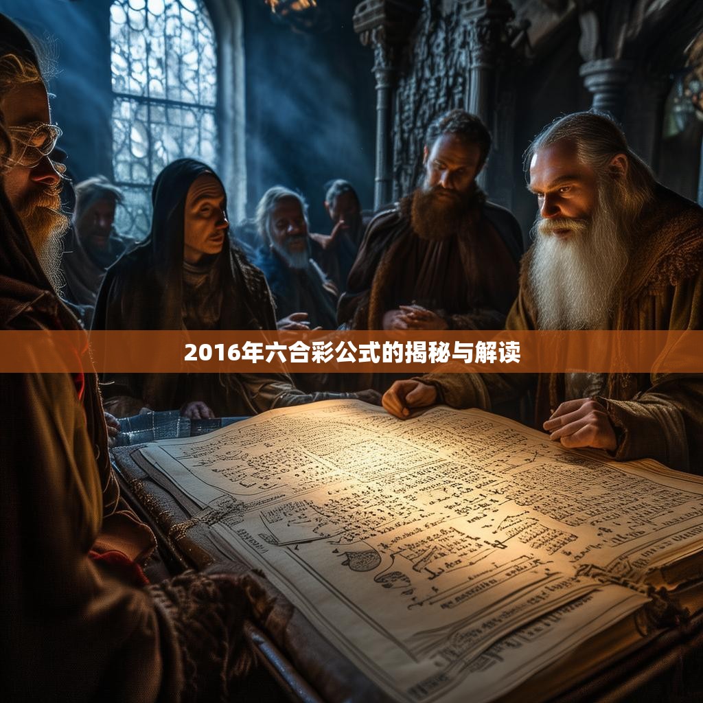 2016年六合彩公式的揭秘与解读