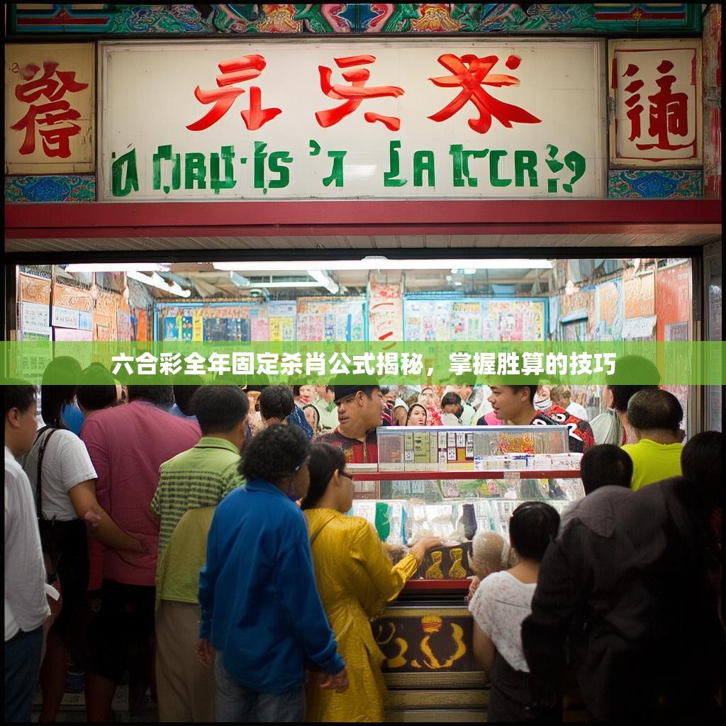 六合彩全年固定杀肖公式揭秘，掌握胜算的技巧