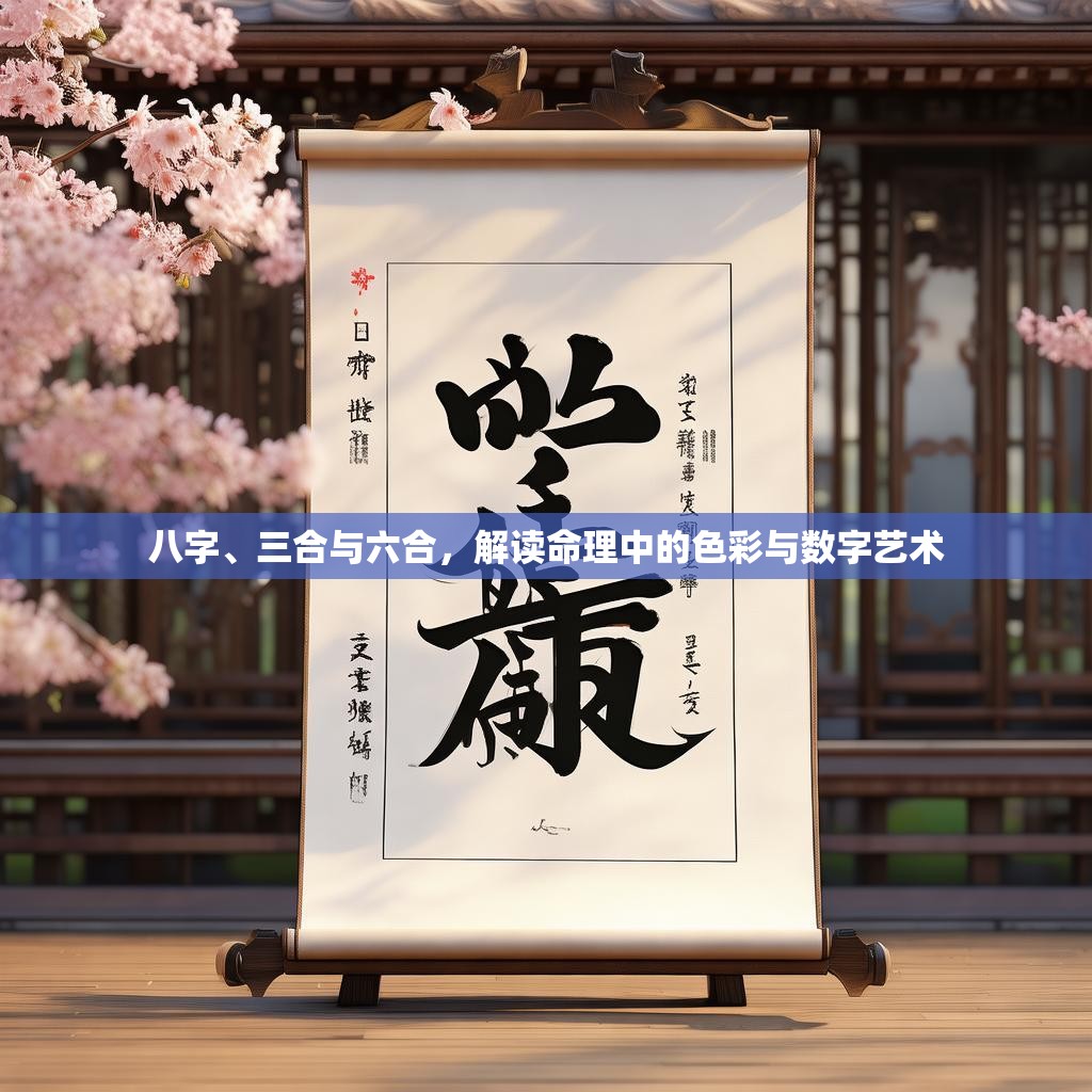 八字、三合与六合，解读命理中的色彩与数字艺术