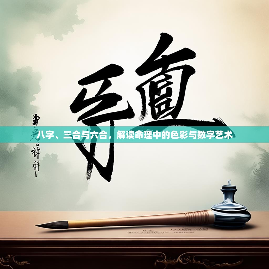 八字、三合与六合，解读命理中的色彩与数字艺术