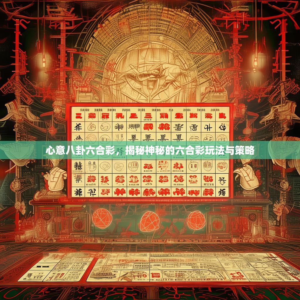 心意八卦六合彩，揭秘神秘的六合彩玩法与策略