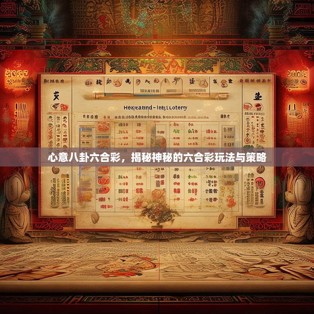 心意八卦六合彩，揭秘神秘的六合彩玩法与策略