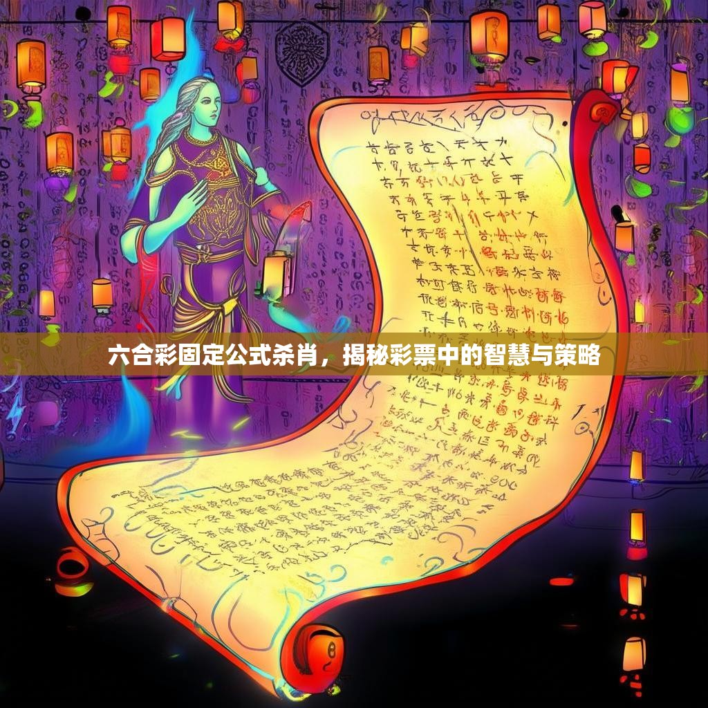 六合彩固定公式杀肖，揭秘彩票中的智慧与策略