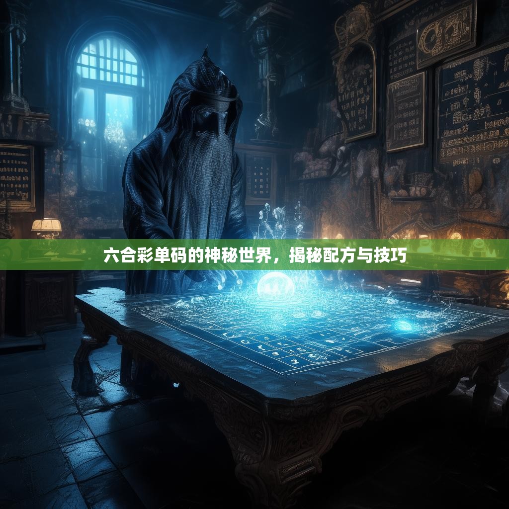 六合彩单码的神秘世界，揭秘配方与技巧