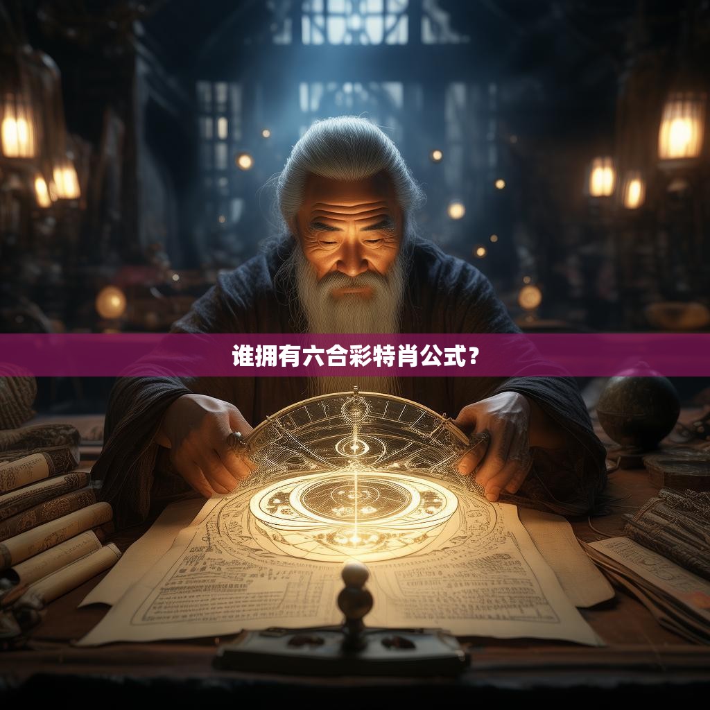 谁拥有六合彩特肖公式？