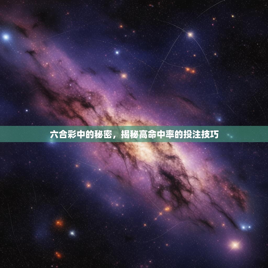 六合彩中的秘密，揭秘高命中率的投注技巧