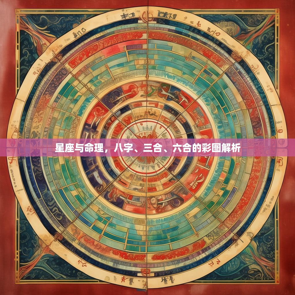 星座与命理，八字、三合、六合的彩图解析