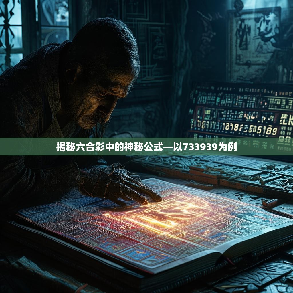 揭秘六合彩中的神秘公式—以733939为例