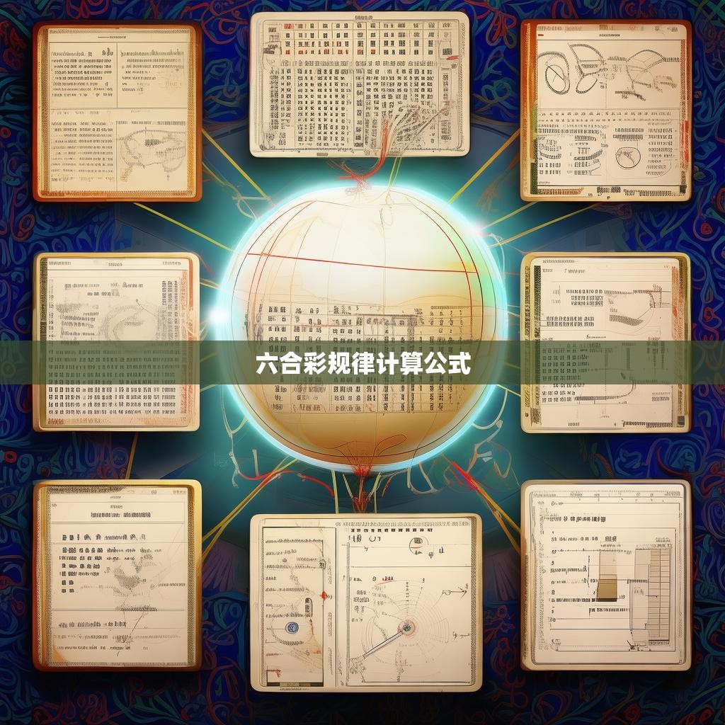 六合一数学，揭秘六合彩的规律与计算公式