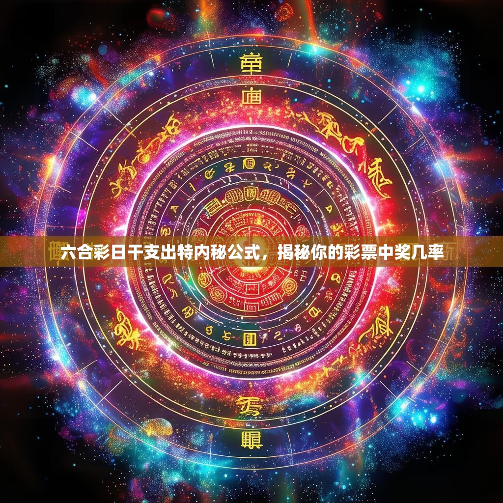 六合彩日干支出特内秘公式，揭秘你的彩票中奖几率