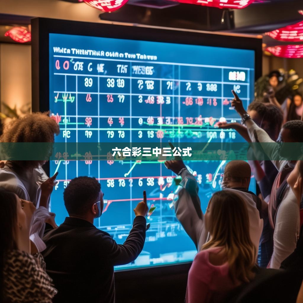 六合彩三中三公式揭秘，精准预测的策略与技巧