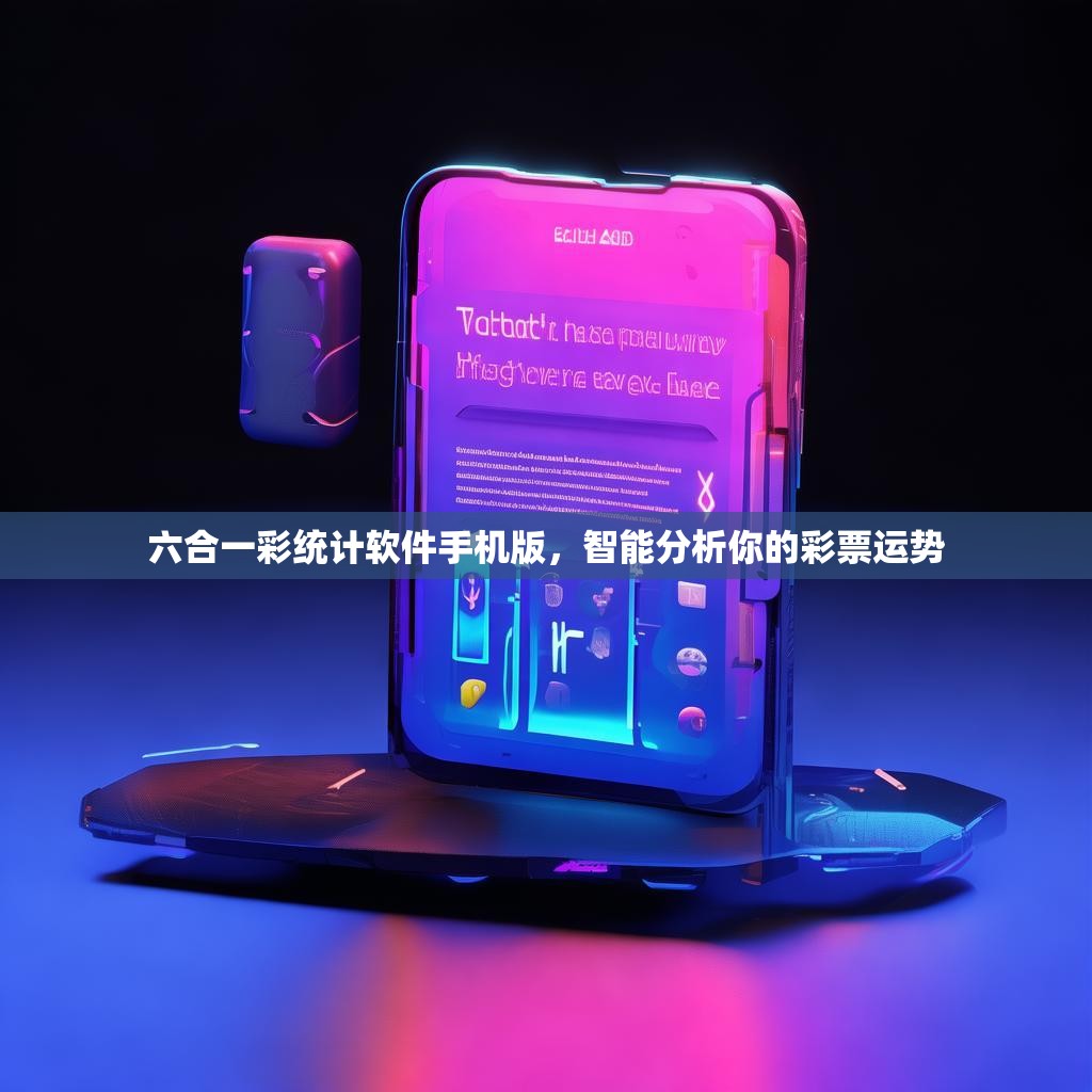 六合一彩统计软件手机版，智能分析你的彩票运势