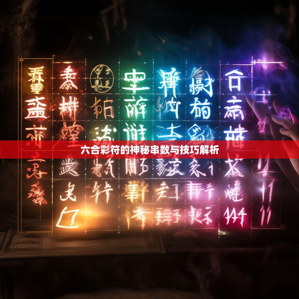 六合彩符的神秘串数与技巧解析