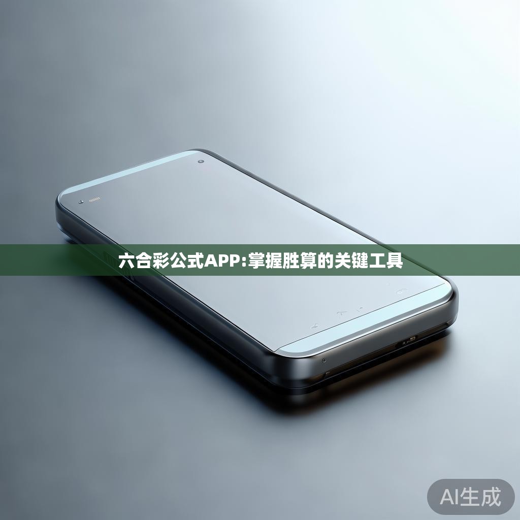 六合彩公式APP:掌握胜算的关键工具