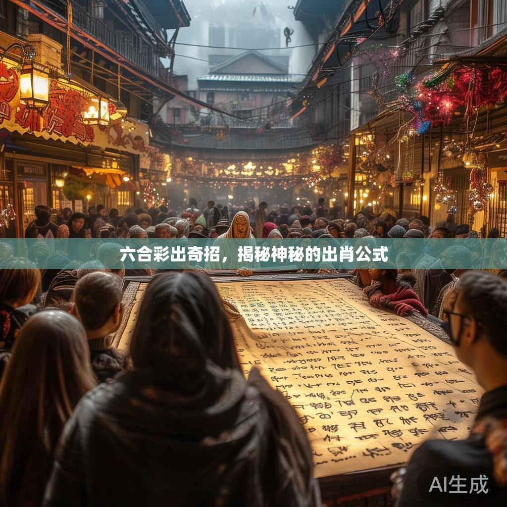 六合彩出奇招，揭秘神秘的出肖公式
