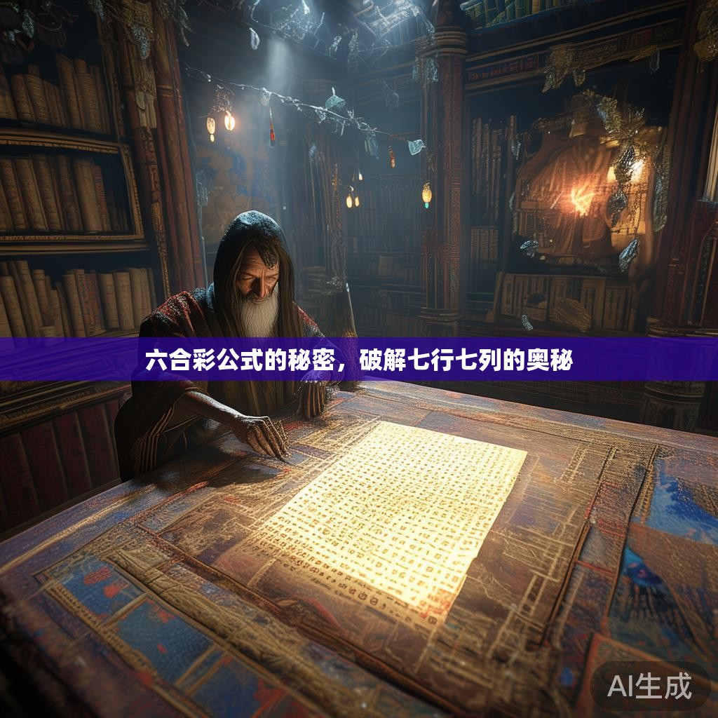 六合彩公式的秘密，破解七行七列的奥秘