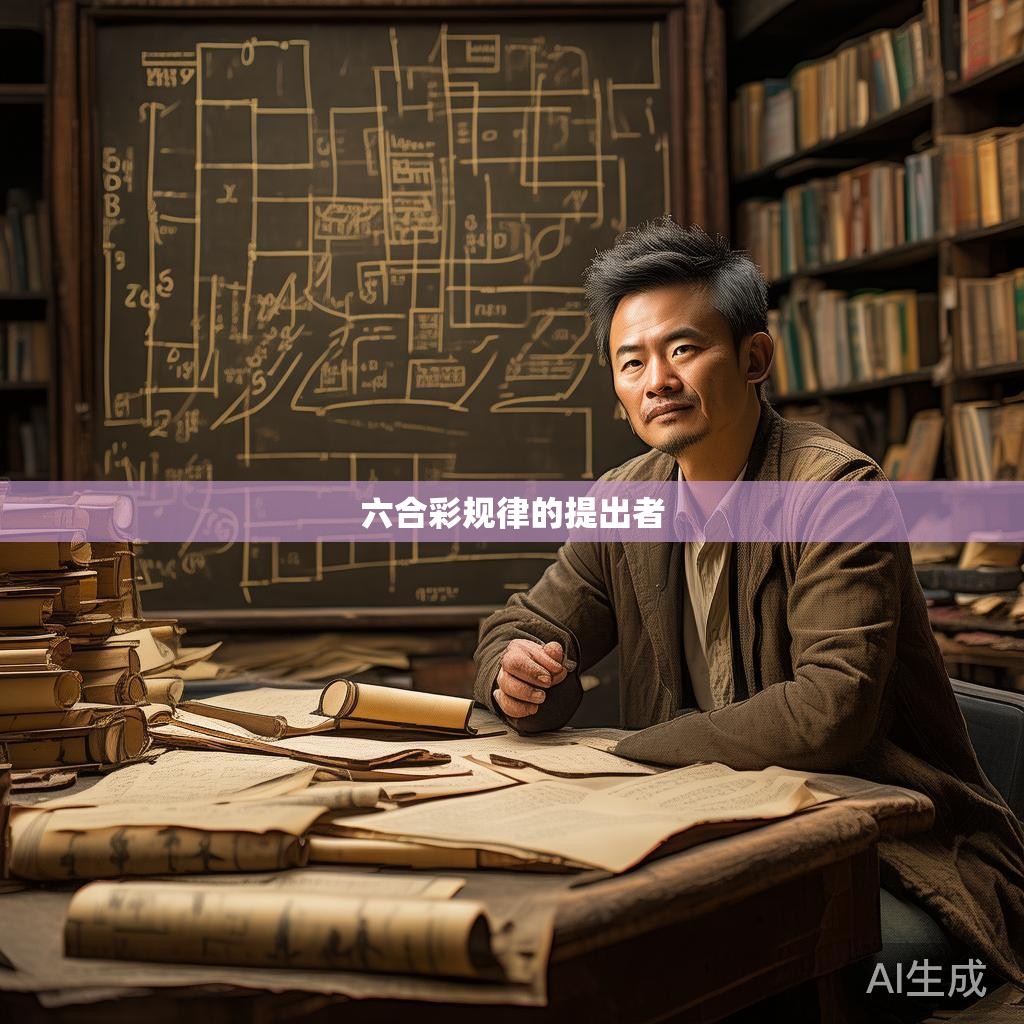 六合彩规律的提出者，王家骏与六合彩数学