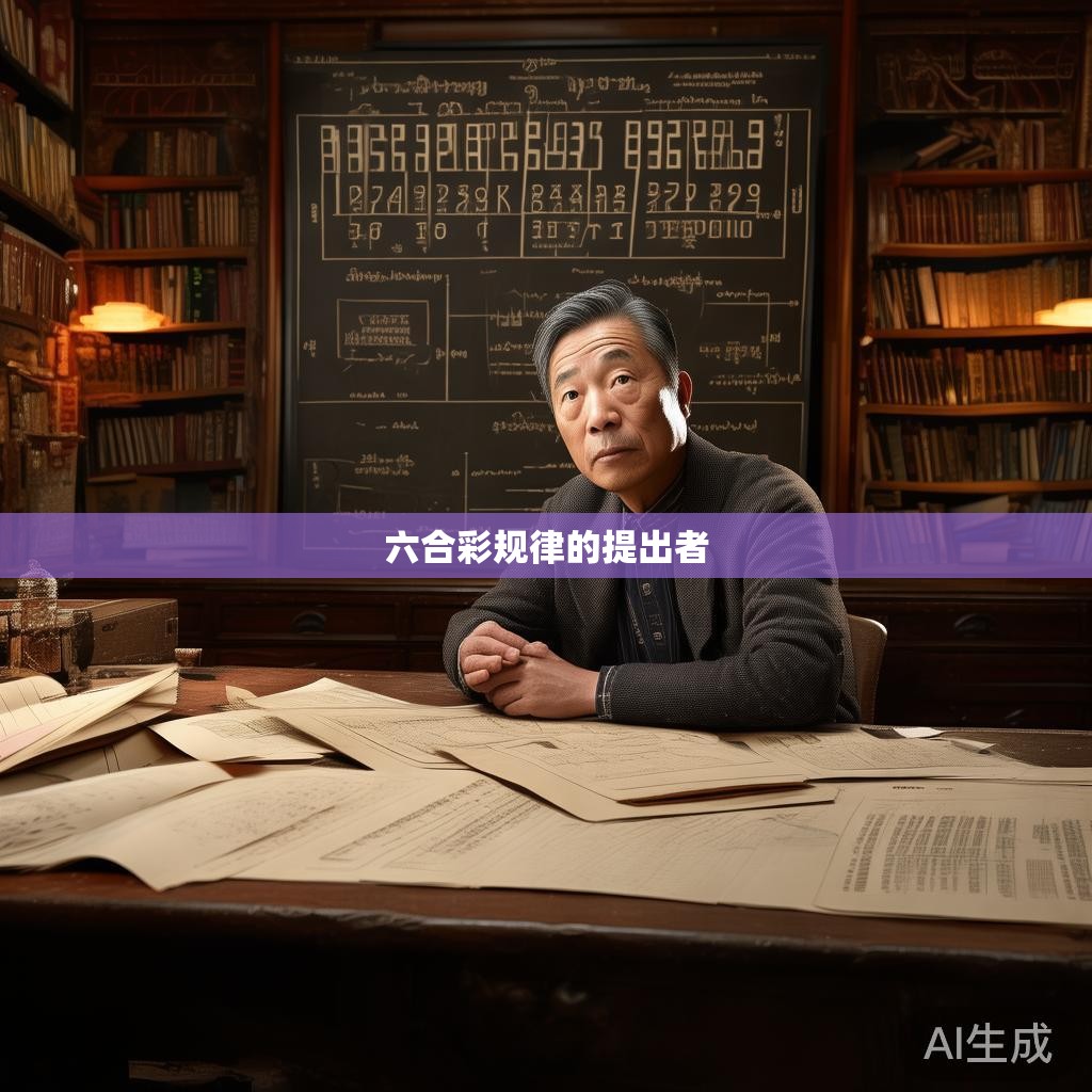 六合彩规律的提出者，王家骏与六合彩数学