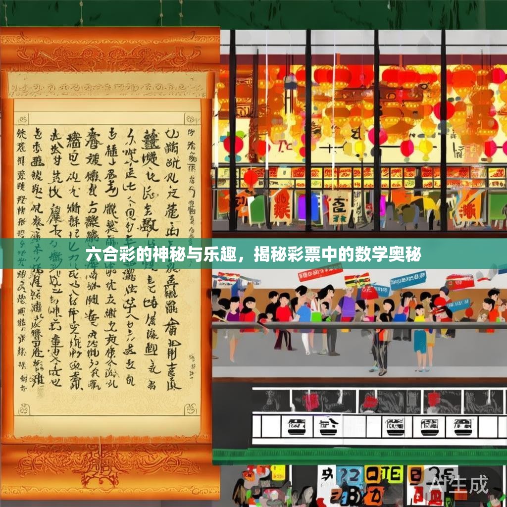 六合彩的神秘与乐趣，揭秘彩票中的数学奥秘