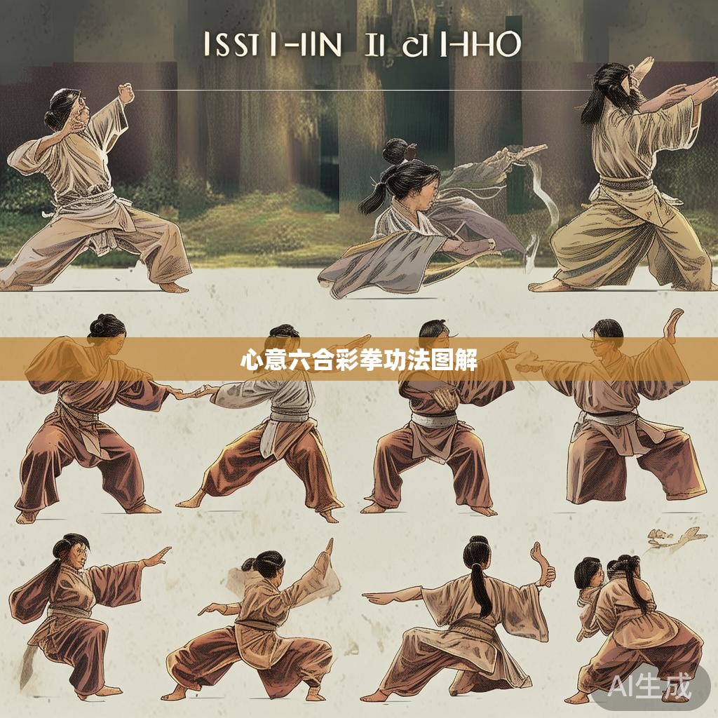 心意六合彩拳功法图解