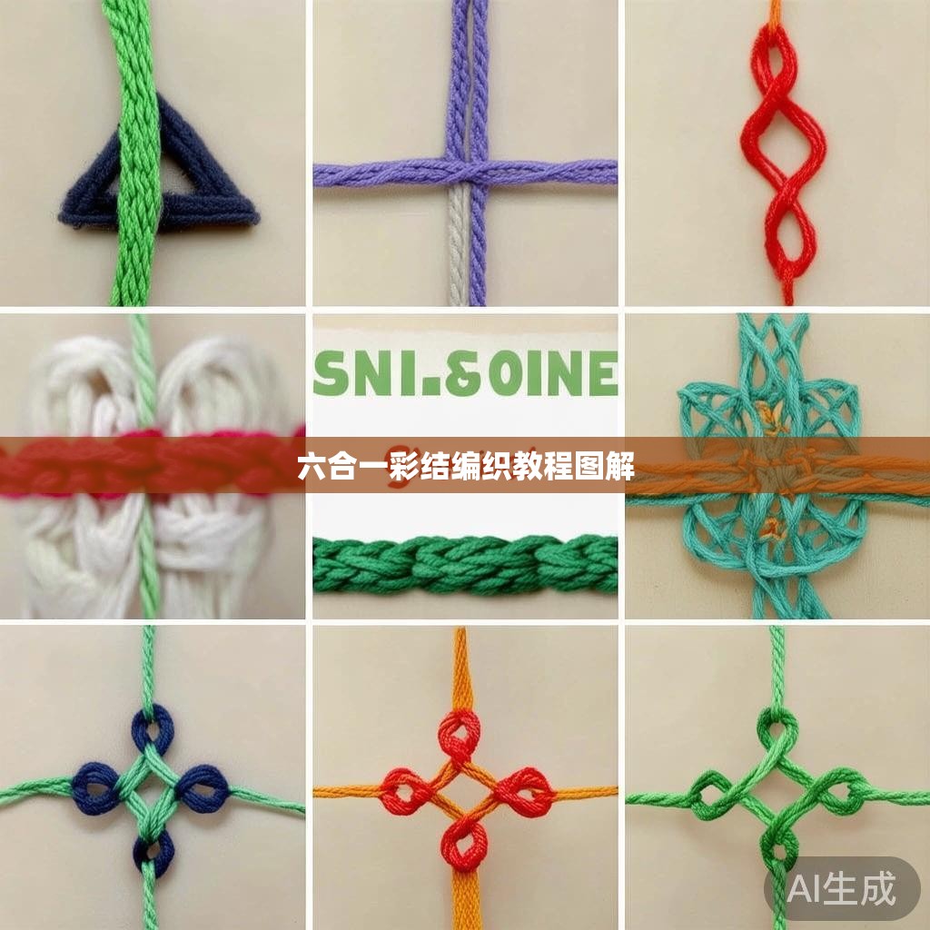 六合一彩结编织教程图解