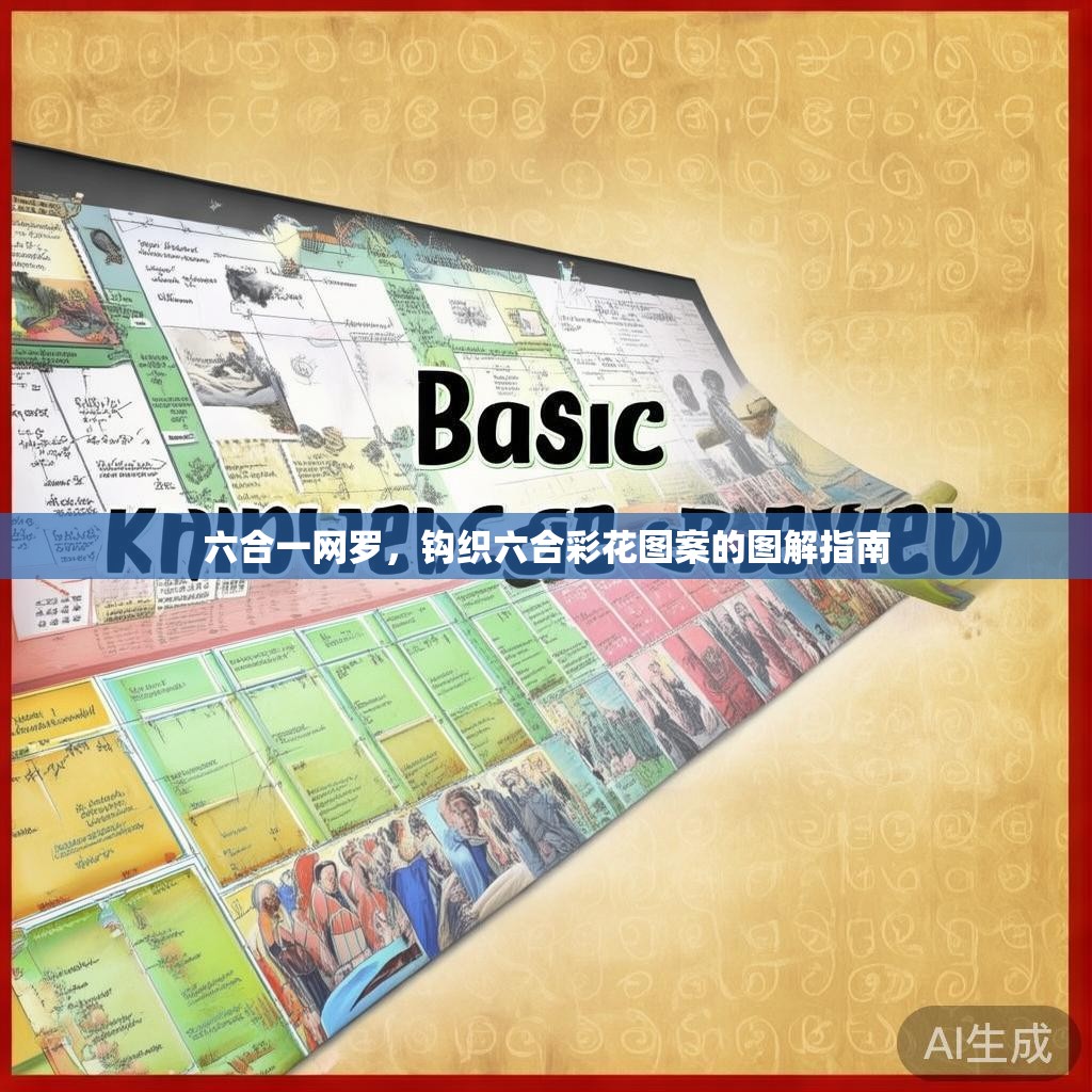 六合一网罗，钩织六合彩花图案的图解指南