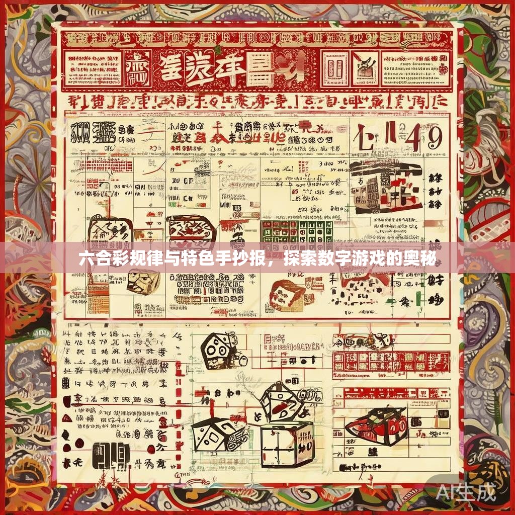 六合彩规律与特色手抄报，探索数字游戏的奥秘