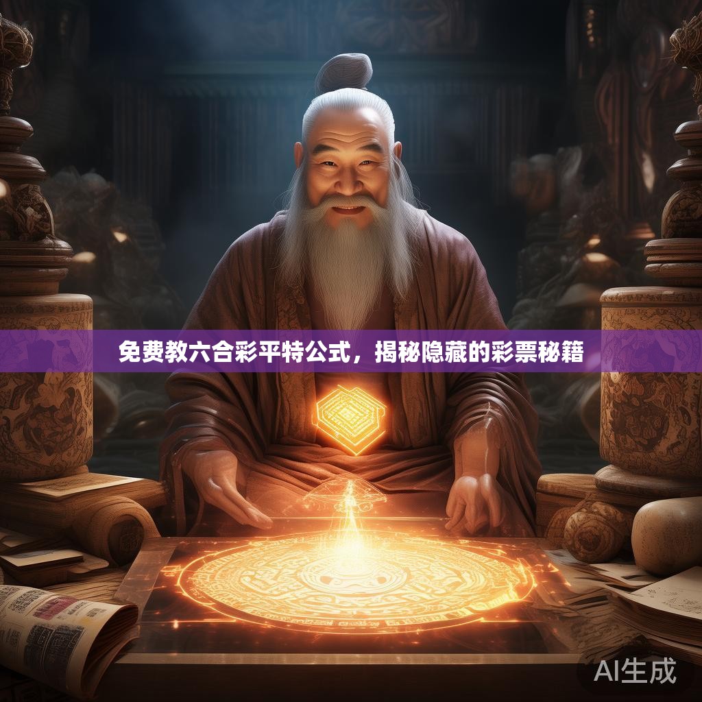 免费教六合彩平特公式，揭秘隐藏的彩票秘籍