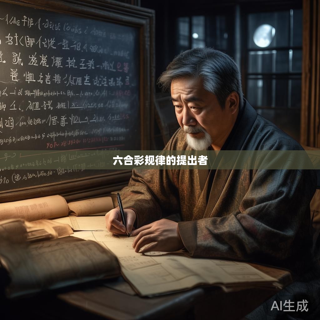 六合彩规律的提出者，一位数学家的创新探索