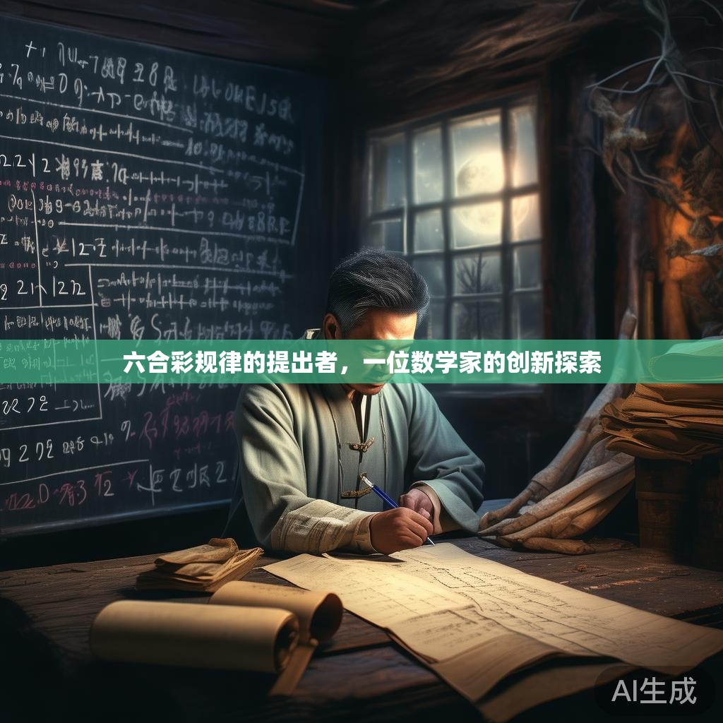 六合彩规律的提出者，一位数学家的创新探索