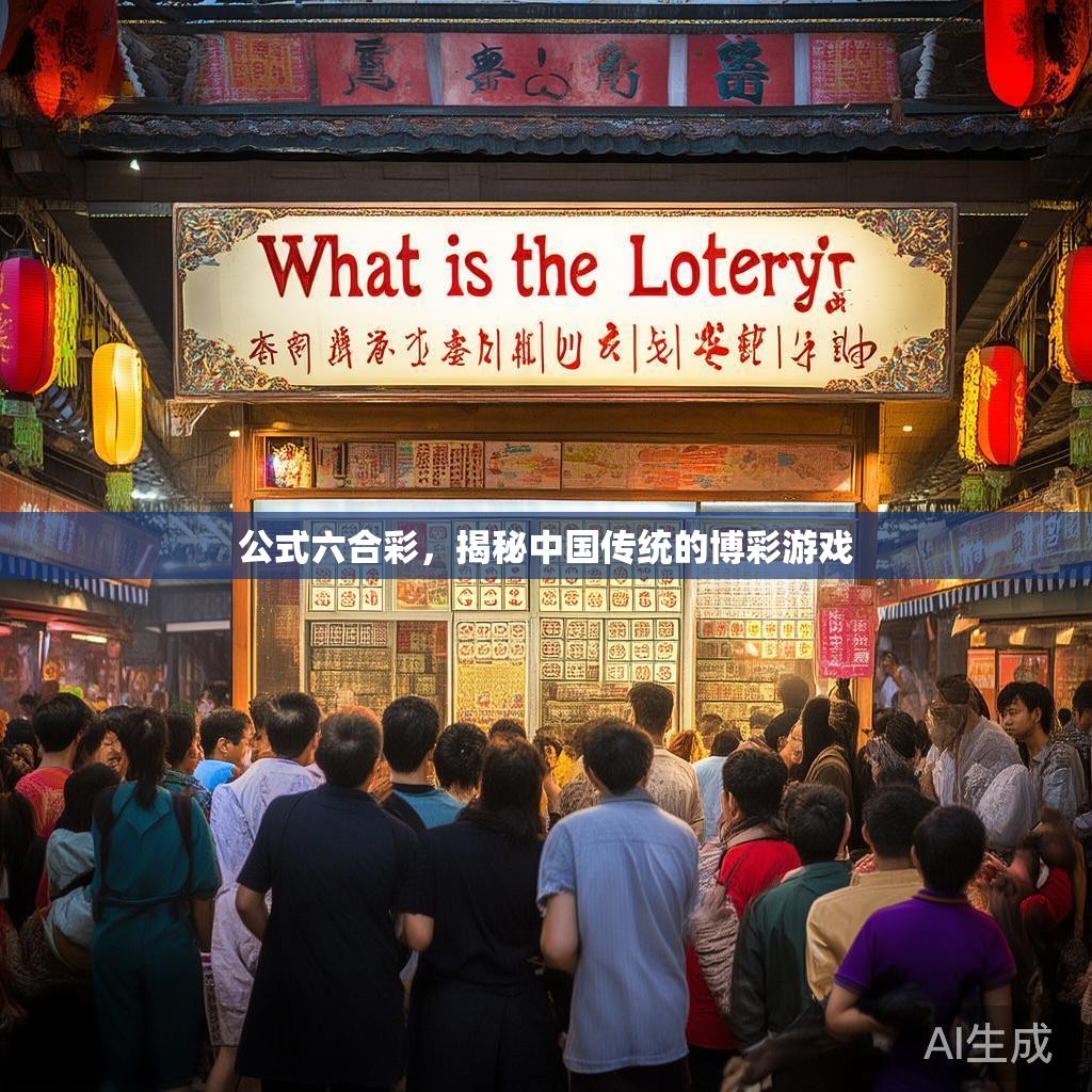 公式六合彩，揭秘中国传统的博彩游戏