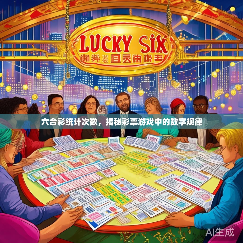 六合彩统计次数，揭秘彩票游戏中的数字规律