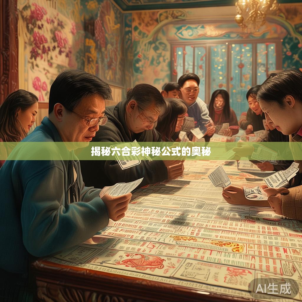 揭秘六合彩神秘公式的奥秘