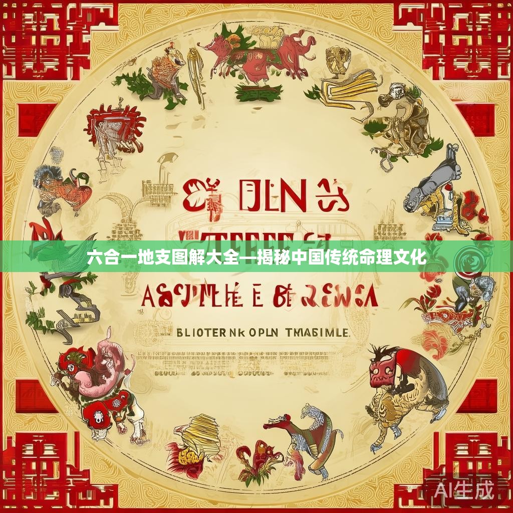 六合一地支图解大全—揭秘中国传统命理文化