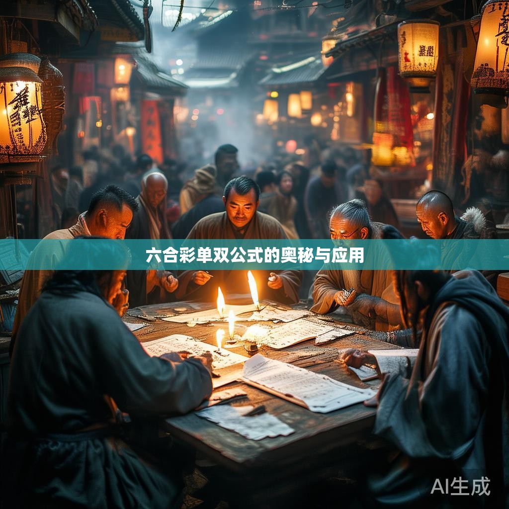六合彩单双公式的奥秘与应用