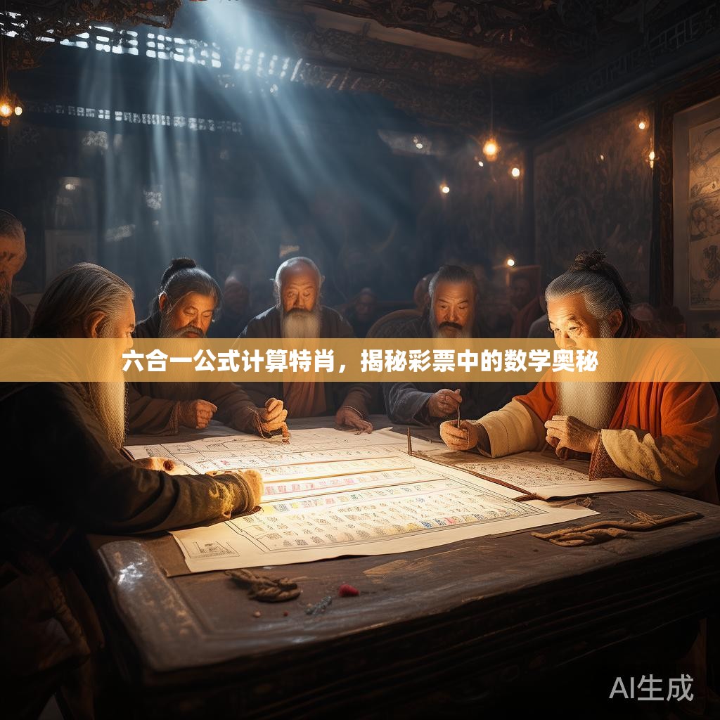 六合一公式计算特肖，揭秘彩票中的数学奥秘