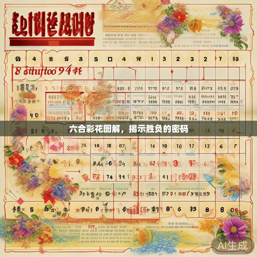 六合彩花图解，揭示胜负的密码