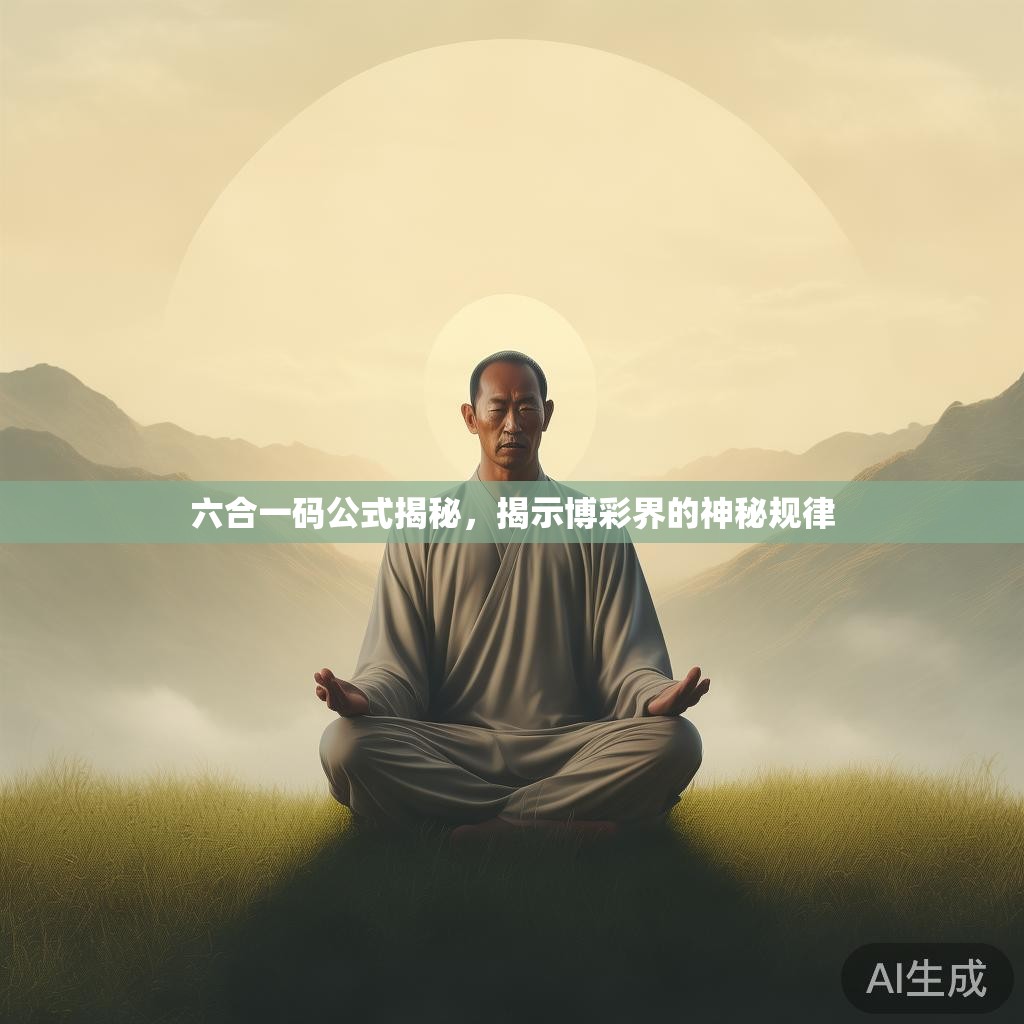 六合一码公式揭秘，揭示博彩界的神秘规律